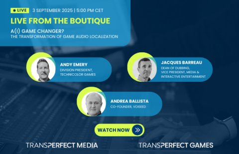 A(I) Game Changer? The Transformation of Game Audio Localization